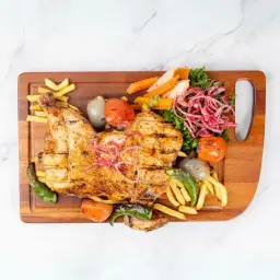 دجاج على الفحم بدون رز